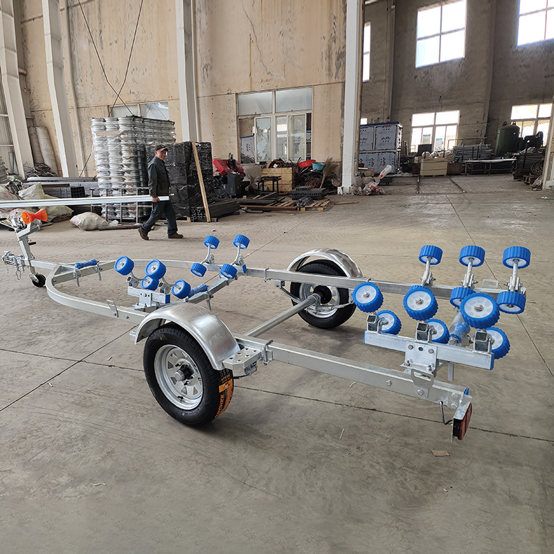 Customized motorboat, inflatable boat, rubber boat, towing frame, speedboat, yacht, small boat, towing boat, rescue towing frame Application Scenario