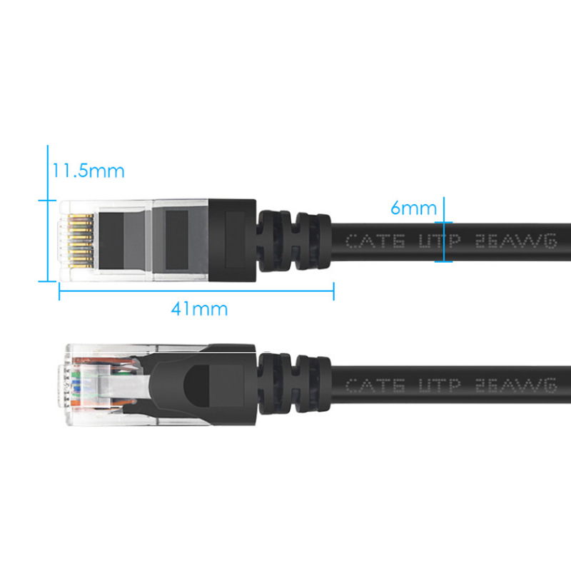 Yonghang 1-meter, 2-meter, 3-meter, 5-meter Category 6 Gigabit network cable broadband network patch cord CAT6 high-speed flat Category 6 network cable Application Scenario