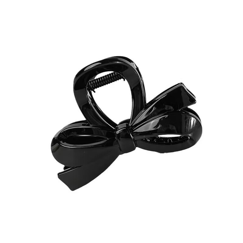 Korean high-end bow gripper, new hair clips, spring hair clips, shark clips at the back of women's heads, headwear and hair accessories Item Picture