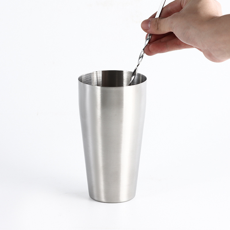 304 stainless steel milkshake cup, milkshake machine matching cup, cocktail mixer, stirring cup, Boston Hall cup, 820ml Shaker cup Specification drawing