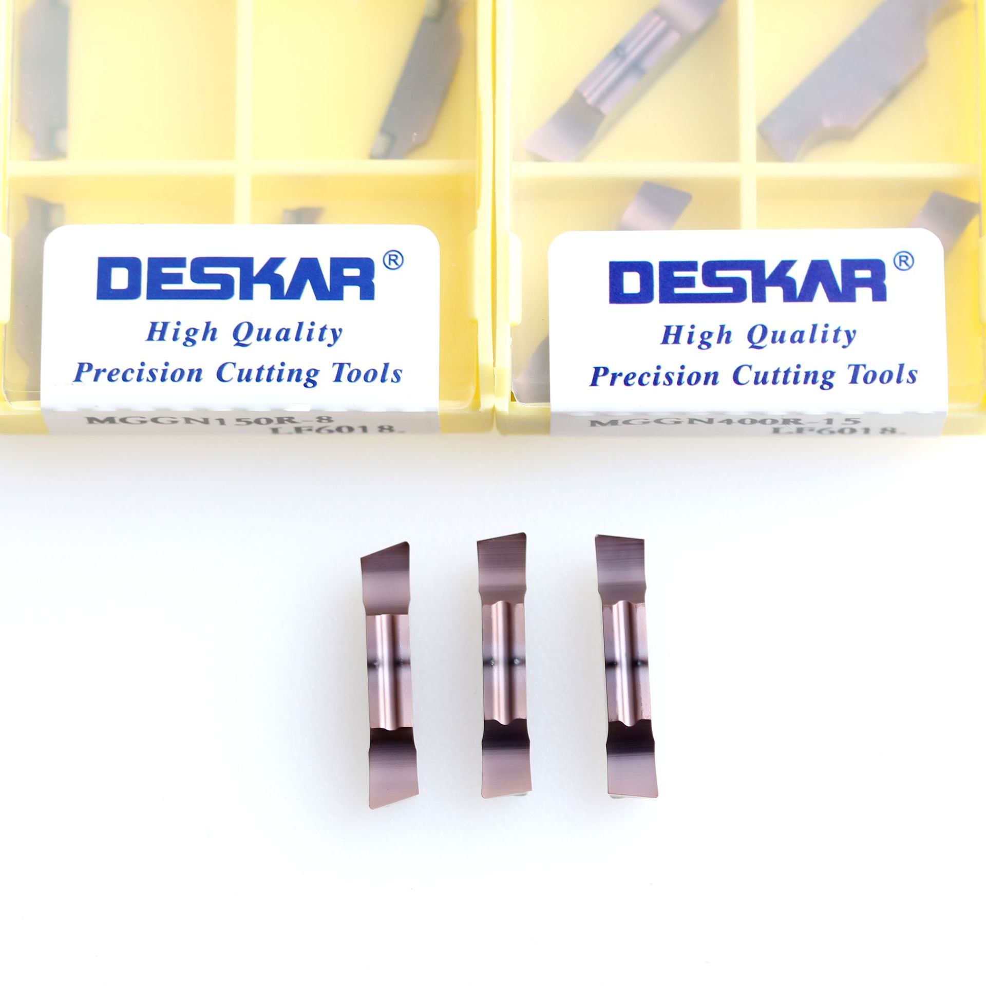 Wholesale of cross-border bevel groove blades, 8-degree and 15-degree grooving cutting knives, grooving turning knife grains MGGN200R-8 LF6018 full figure