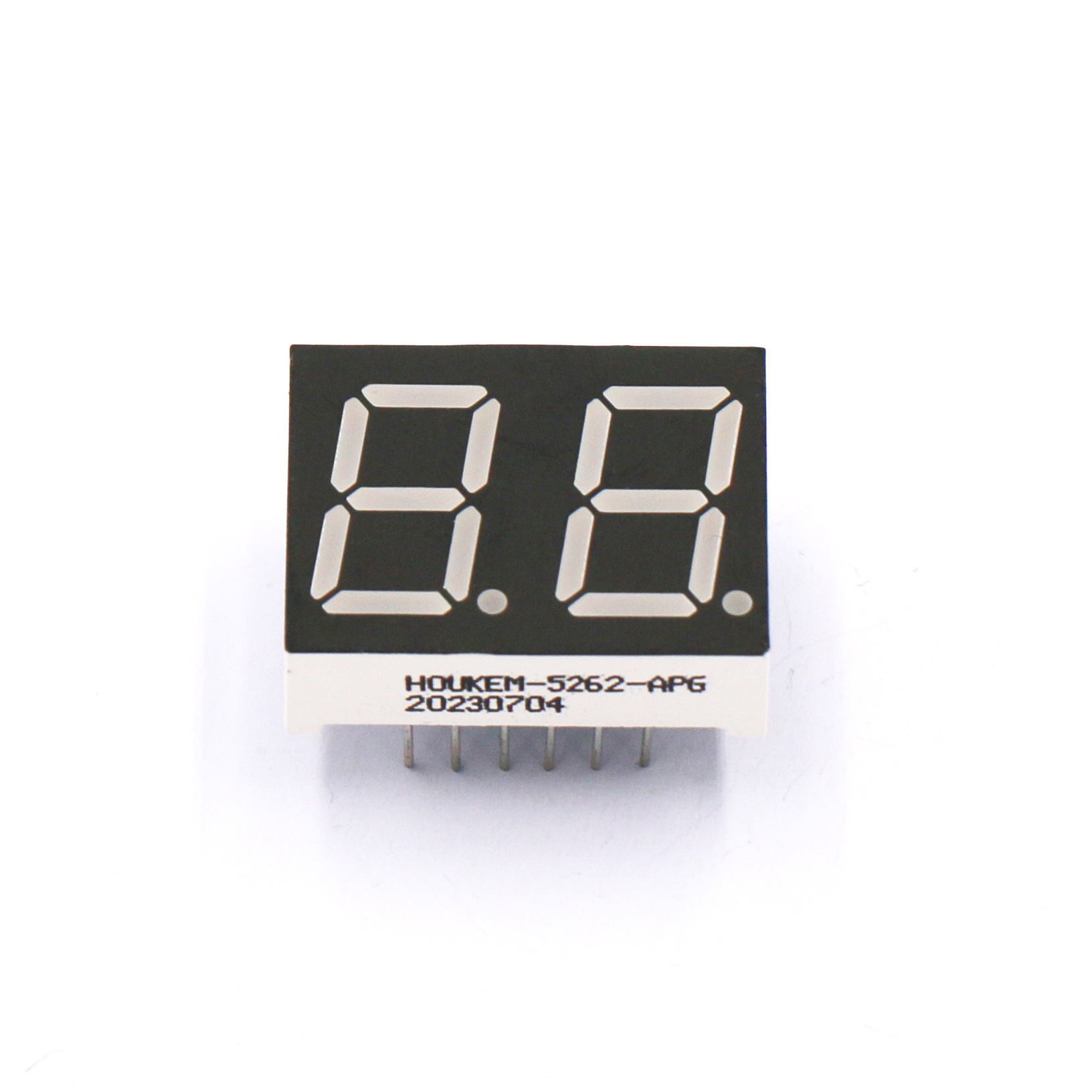 Specializing in the production of 0.56 black face blue co-positive and co-negative LED digital tubes, direct sales from Dongguan factory Application Scenario