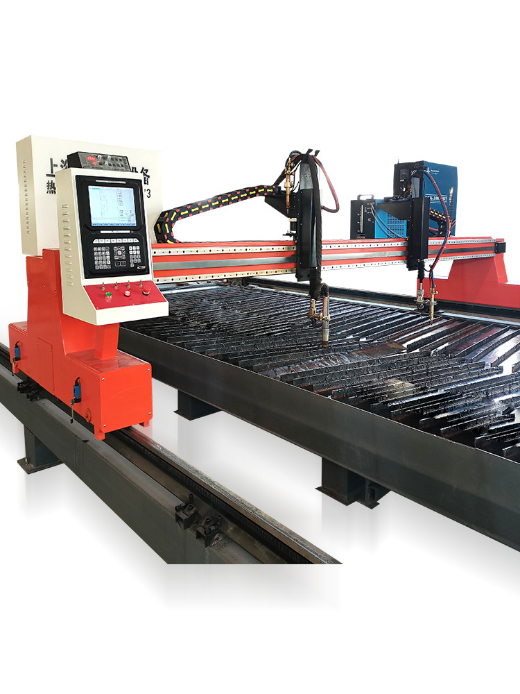 Gantry-type CNC multi-head straight bar flame plasma cutting machine stainless steel metal sheet heavy steel plate manufacturer Application Scenario