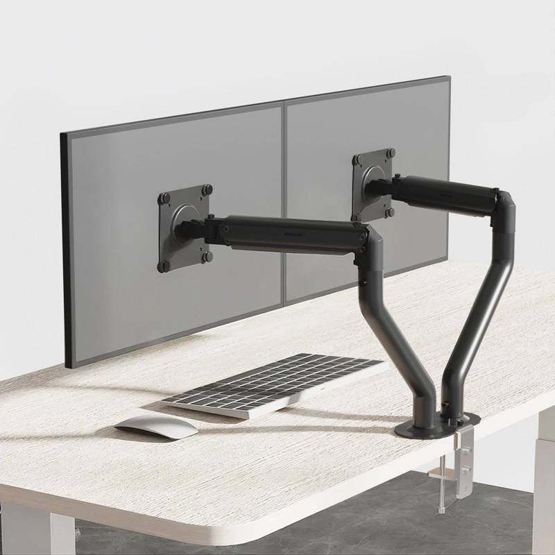 Dual-screen computer monitor 17-32 inch stand desktop desktop lift telescopic universal arm bracket mechanical arm Item Picture