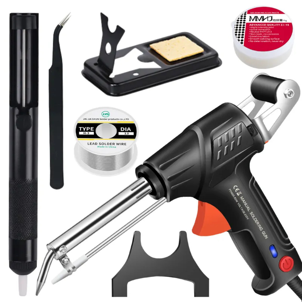 Cross-border selection of portable soldering guns, external heating type, manual soldering, handheld soldering gun sets, and automatic soldering guns undefined