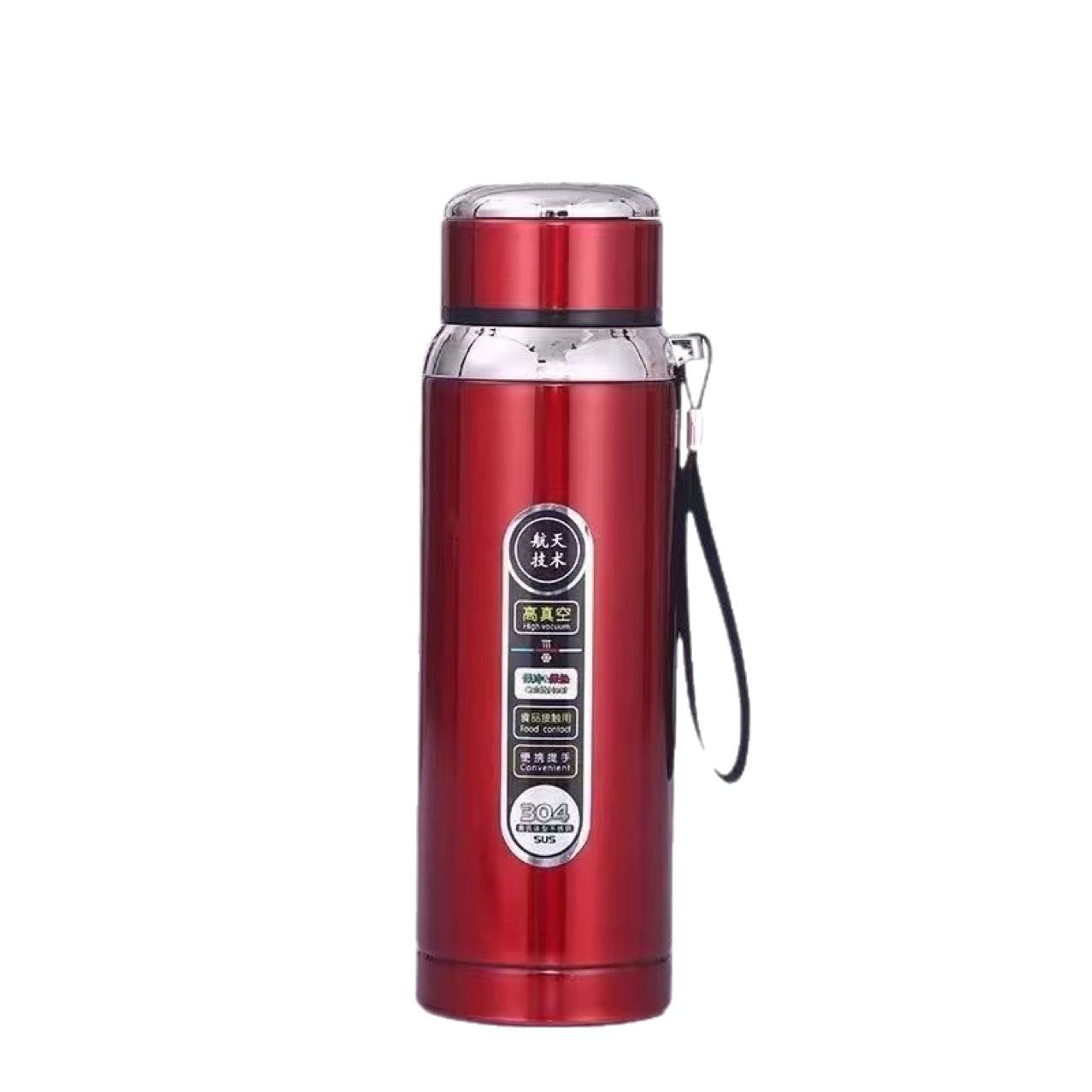 Large-capacity star kettle, 304 stainless steel insulated cup, high-end sports water kettle for home, office and outdoor, wholesale LOGO Item Picture