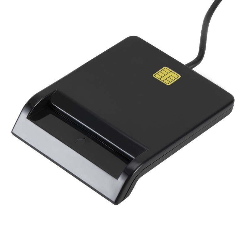 Cross-border exclusive USB2.0 smart card reader, bank ATM tax filing USB smart card reader, ID card reader and writer Item Picture