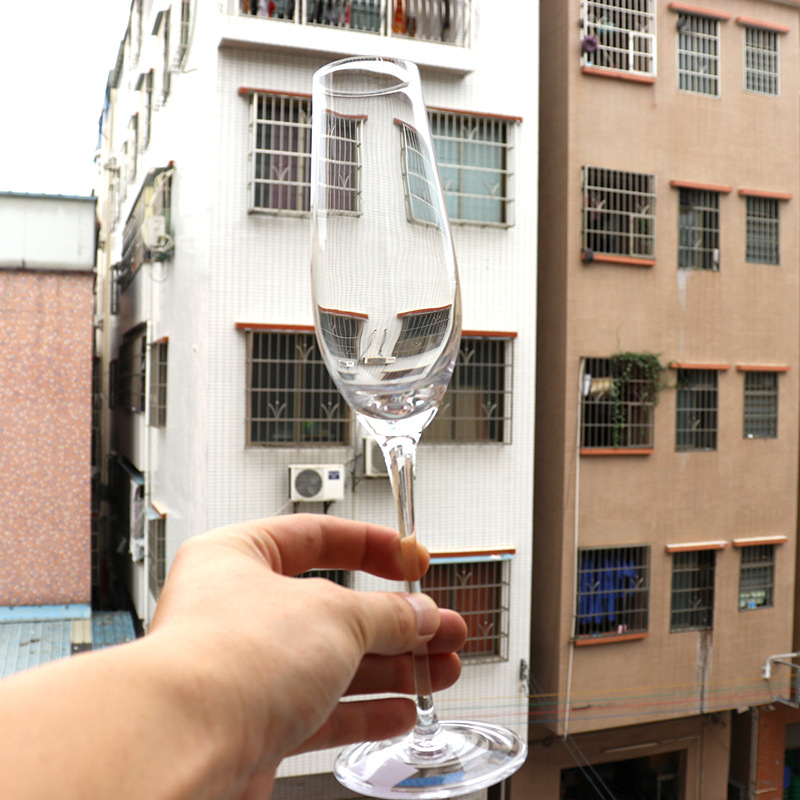 Handcrafted crystal glass tall champagne glasses, red wine glasses, tall cocktail glasses, champagne glasses manufacturer wholesale Specification drawing