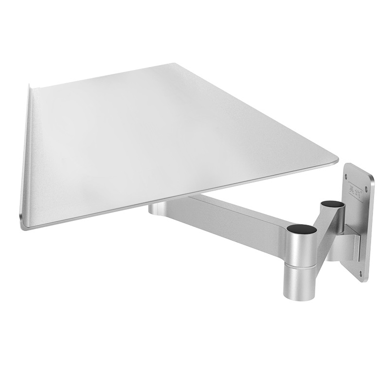 Wireless keyboard and mouse wall bracket, wall-mounted rotating telescopic folding stand, medical device engineering integrated stand Item Picture