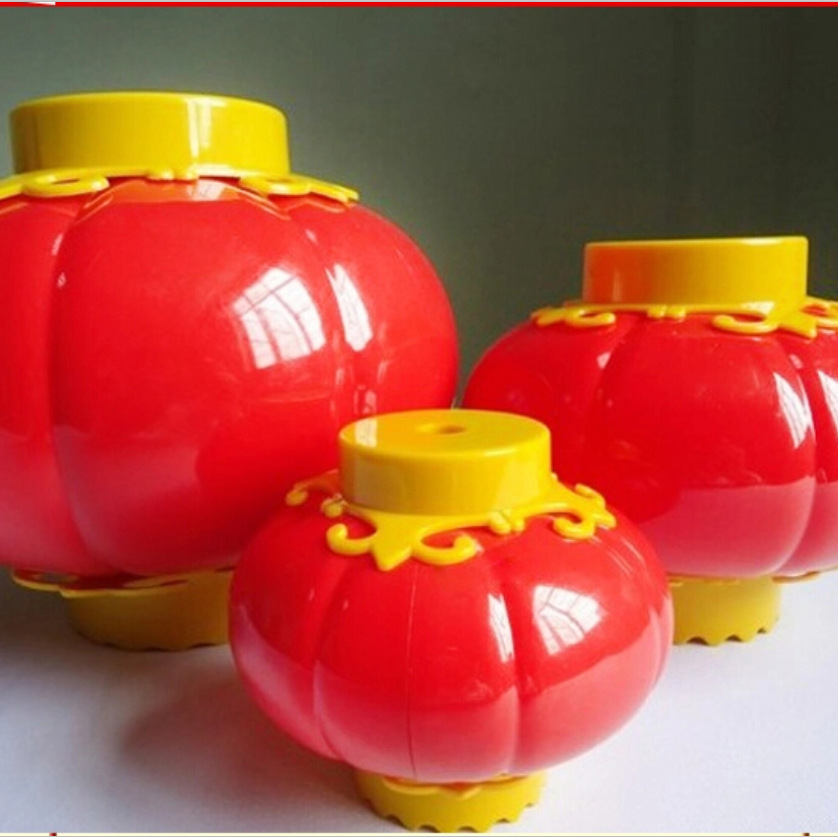Waterproof led winter melon lanterns, festival street lamps, red lanterns, pumpkin strings, frosted lanterns, Chinese knots, led outdoor lanterns Specification drawing
