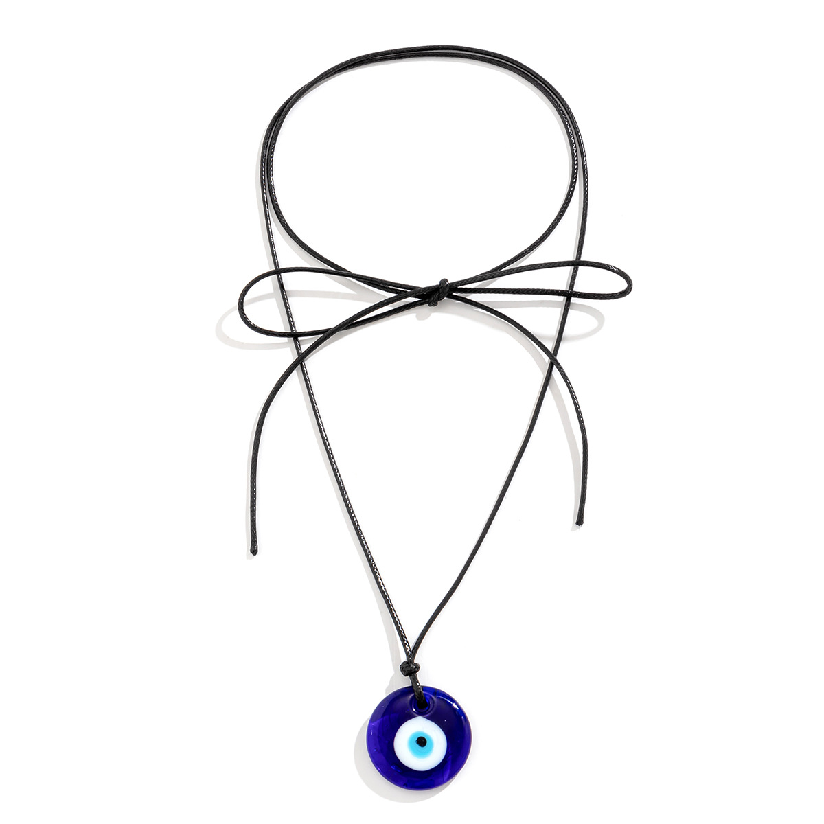 European and American cross-border jewelry: simple and individual eye pendants, retro necklaces, multi-layer sweet and cute pearl necklaces Item Picture