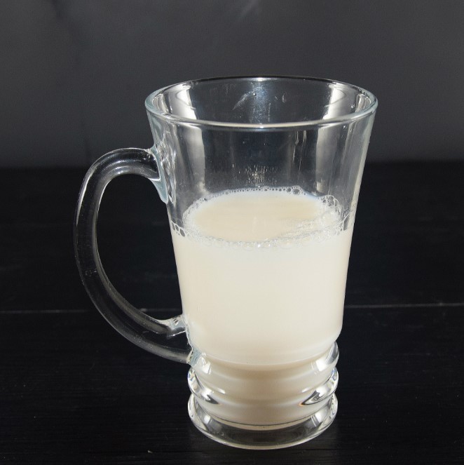 Lizun Creative transparent glass handle cups, beer mugs, thickened glass, milk tea cups, juice cups, water cups and glass cups details Picture