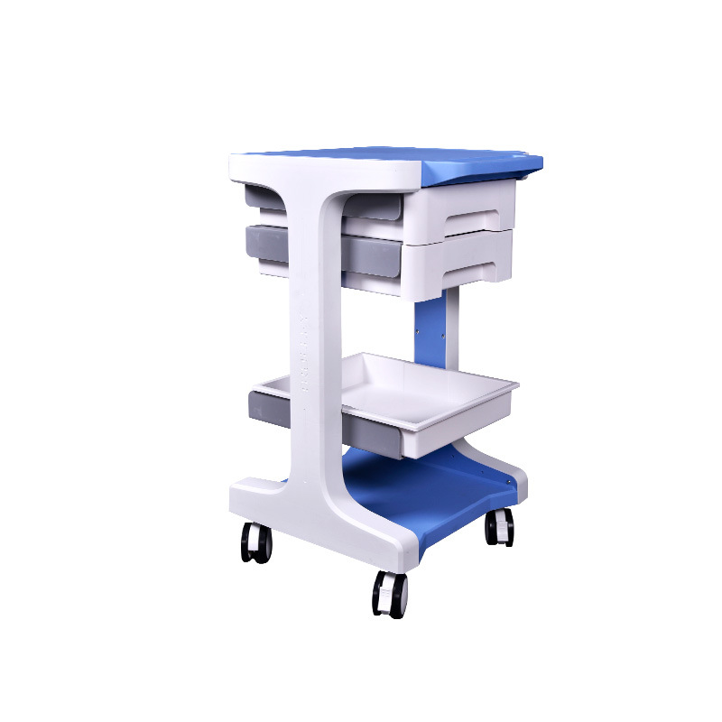 Beauty equipment, physiotherapy device trolley, clinic physiotherapy store, beauty salon special movable storage rack tool trolley details Picture