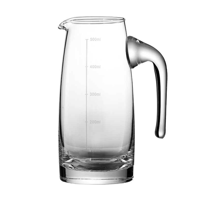 White spirit dispenser set logo, high-end glass white spirit pot, hotel small bottle, 100ml wine dispenser Item Picture