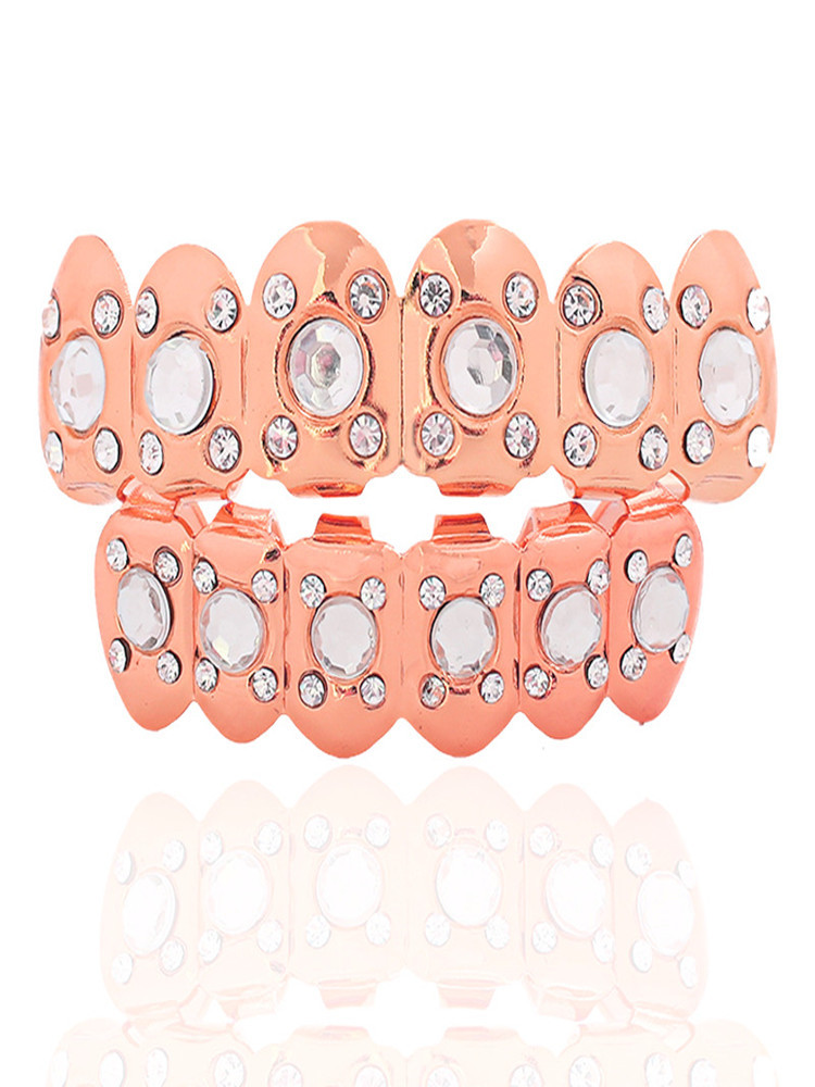 New best-selling hip-hop teeth from Europe and America, Halloween stage props, Hip-Hop nightclub trendy accessories for men and women details Picture