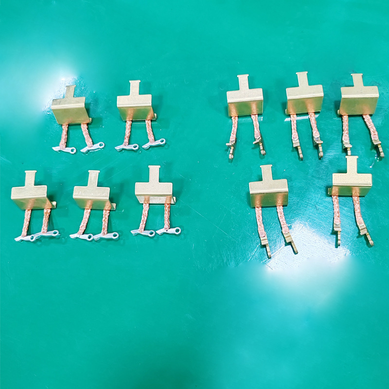 Terminal block, copper wire, copper sheet, motor rotor, enameled wire, parts, pin welding, spot welding machine, resistance welding, spot welding machine Application Scenario