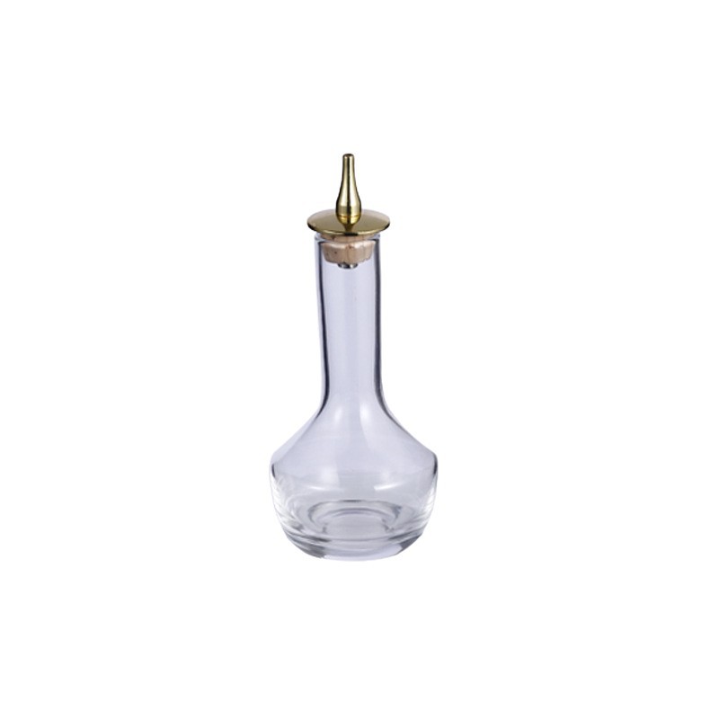 Japanese Bitter spirit Bottle, absinthe wine bottle, medicine wine bottle, bitter spirit glass bottle, Bitter Bottle, cocktail drip bottle Item Picture