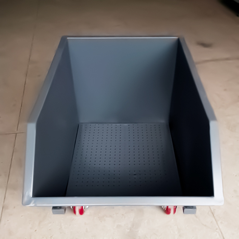 Chip collection vehicle, industrial iron chip collection vehicle, dump hand-pushed machining center, aluminum chip waste vehicle details Picture