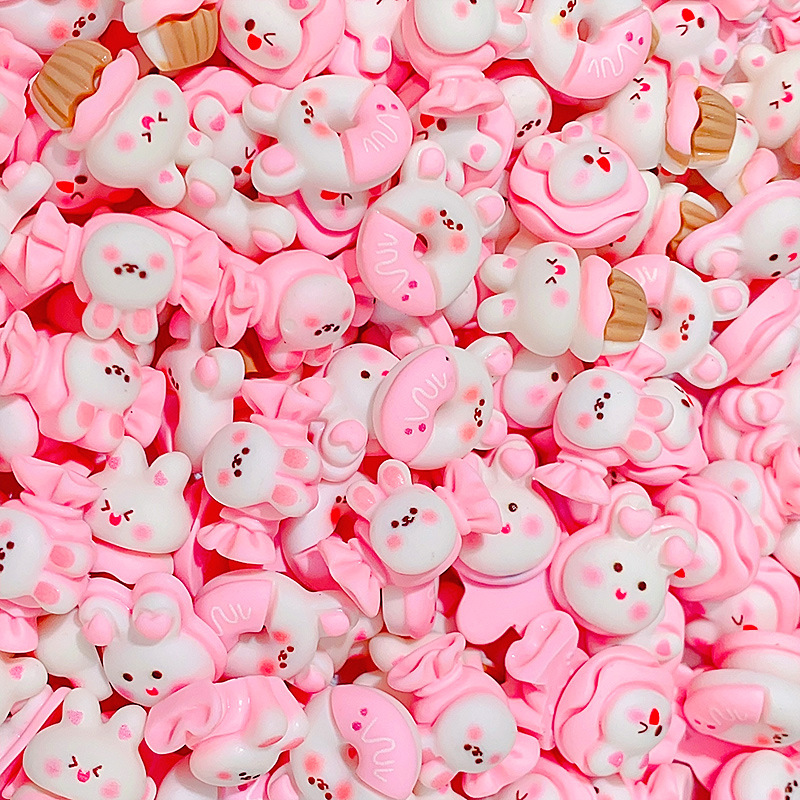 Cream glue resin accessories, DIY handcrafted hair clips, hair accessories, Douyin solid color water cups, pen holders, Crocs accessories Application Scenario