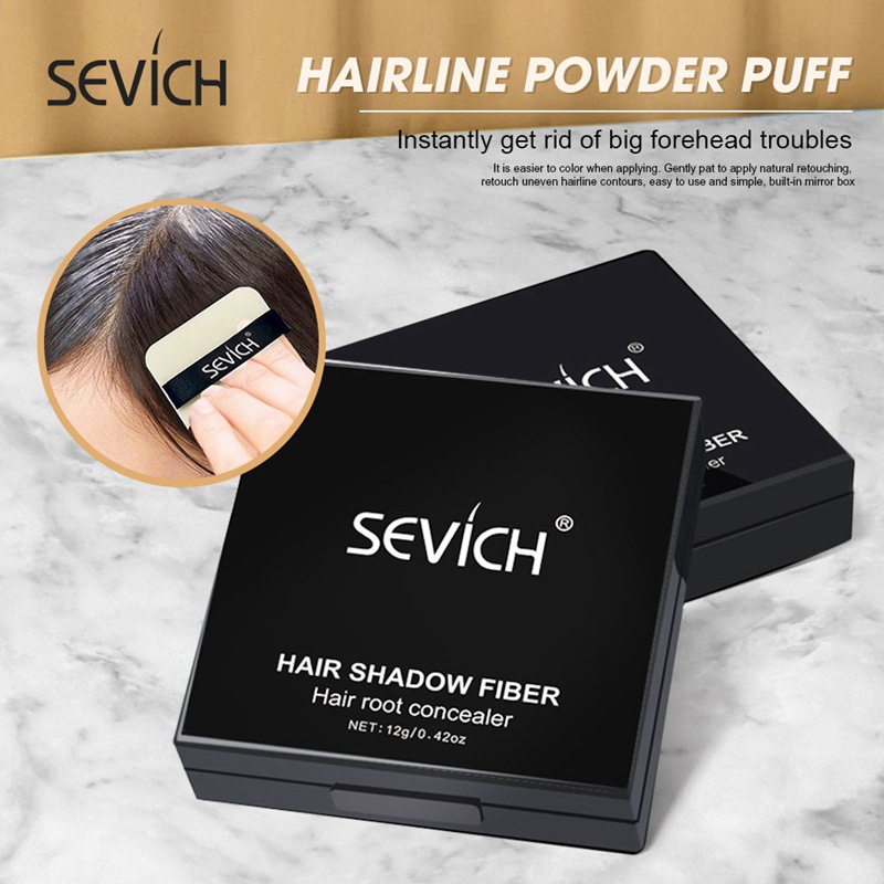Hairline shadow rehydration foundation, natural contouring, filling and modifying hairline powder compact, filling and rehydration highlighter powder compact full figure