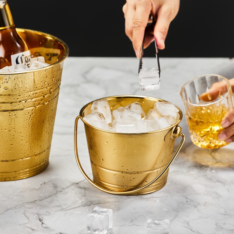 304 stainless steel ice bucket, bar, ktv, sake, beer, hotel, household ice bucket, snack bucket, commercial Application Scenario