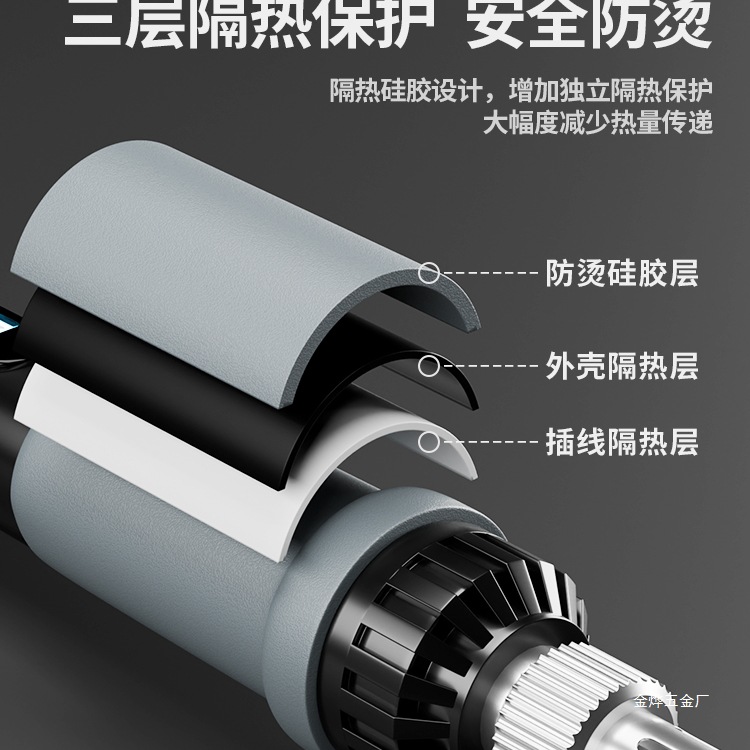 Delixi Plastic Cutting Wonder: Acrylic Sheet Electric Hot Cutting knife, KT Board sponge Foam Hot melt cutting knife, Jin Ye Item Picture