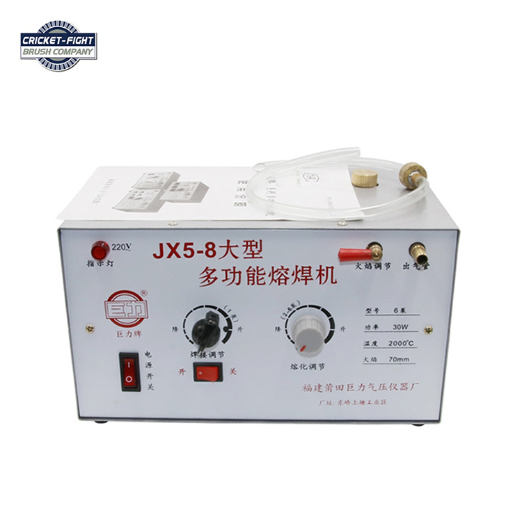 Juli brand multi-functional fusion welding machine, gold, silver and copper metal welding and melting jewelry equipment, six-speed leather tiger fire blowing gun full figure