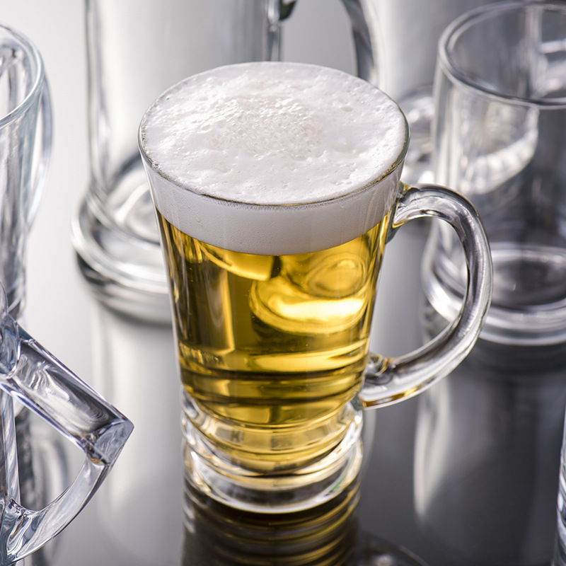 Lizun glass beer mugs, draft beer cups, juice cups, beverage cups, milk cups, tea cups, water cups and glass cups details Picture