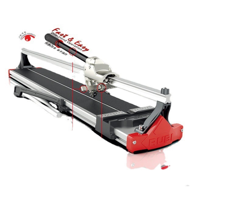 Ribi's new reinforced manual tile cutting machine, floor tile push knife, high-precision pull knife, original factory monorail, and other direct sales Item Picture