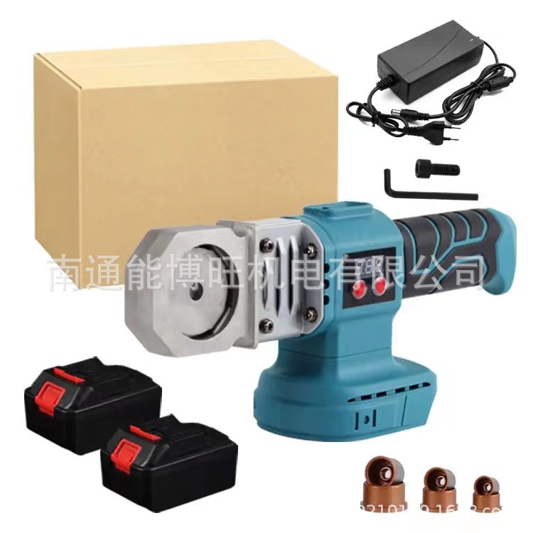 Cross-border factory lithium battery hot melt machine, PPR pipe hot melt machine, cordless hot melt machine, lithium battery temperature adjustable digital display model details Picture