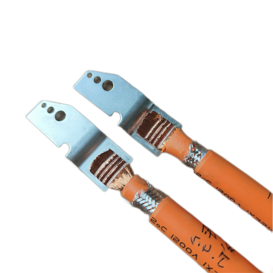 Ultrasonic wire harness terminal welding contract manufacturing, metal spot welding, new energy vehicle wire harness nickel sheet welding contract manufacturing Specification drawing
