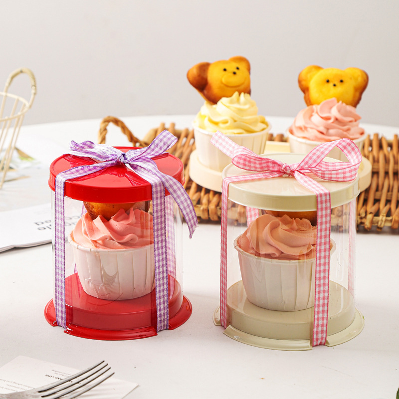 61 Children's Day single cupcake packaging box, 2-inch cake box, mini cupcake, dessert baking box Item Picture