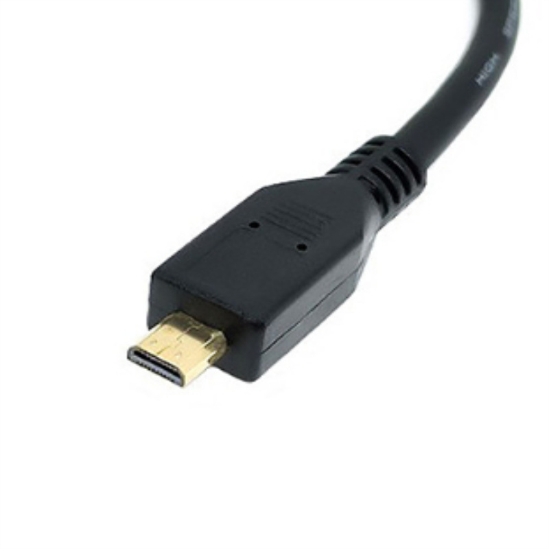 Copper 14+1 version micro hdtv to HDTV female high-definition adapter cable, HDTV female to micro male extension cable Application Scenario
