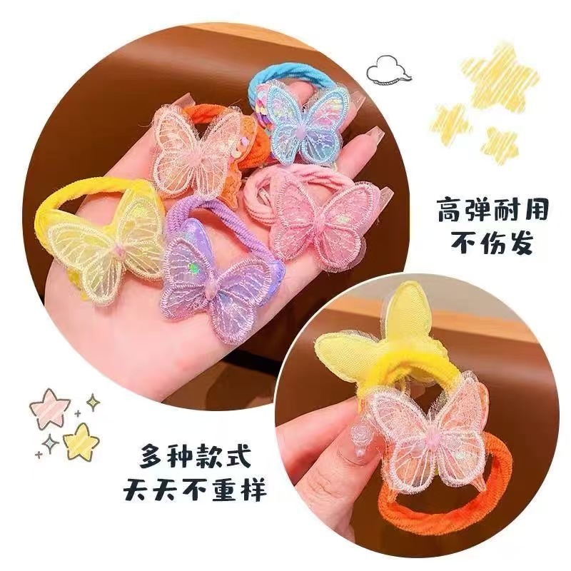 Korean version cute children's hair band, sequined girl, sweet little girl headband, high elasticity hair band, girl's hair accessory Specification drawing