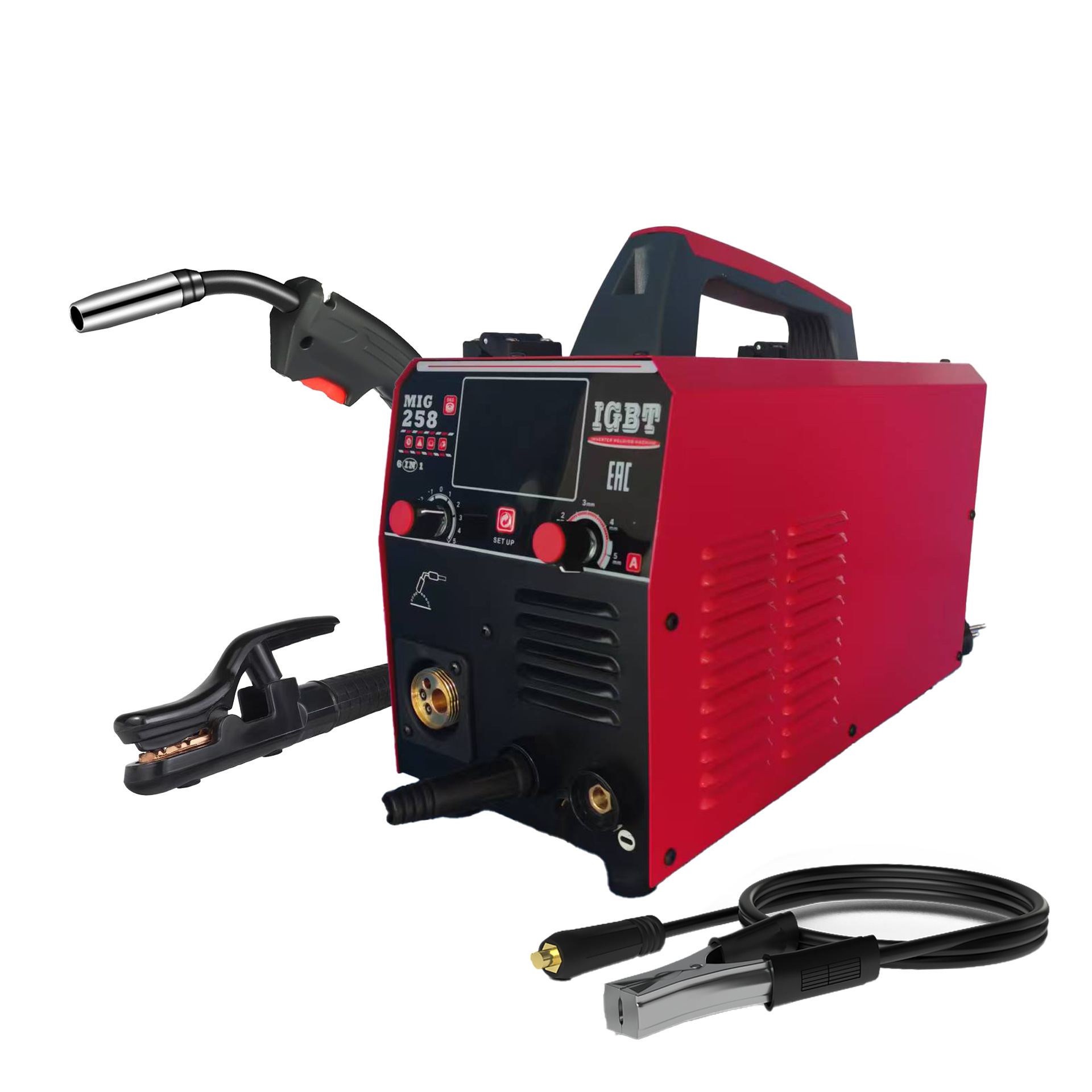 MIG250 Gas/airless MIG welding machine 5kg five-in-one gas MIG welding 110V/220V US standard export details Picture