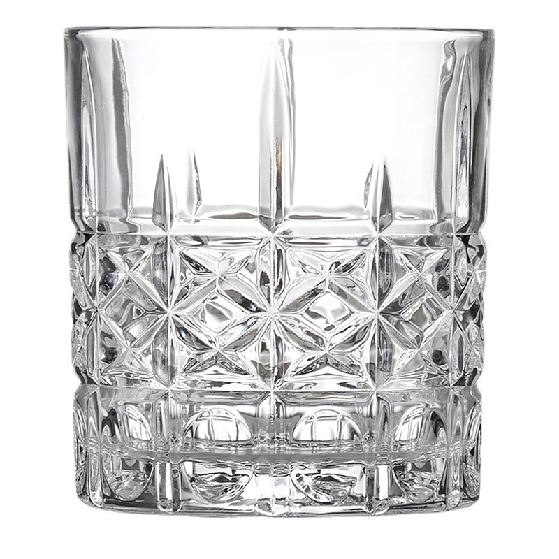 New 2023 products: KING Crystal Brandon Engraved Crystal Glass Whisky Glass, Water Glass and Juice Glass Item Picture