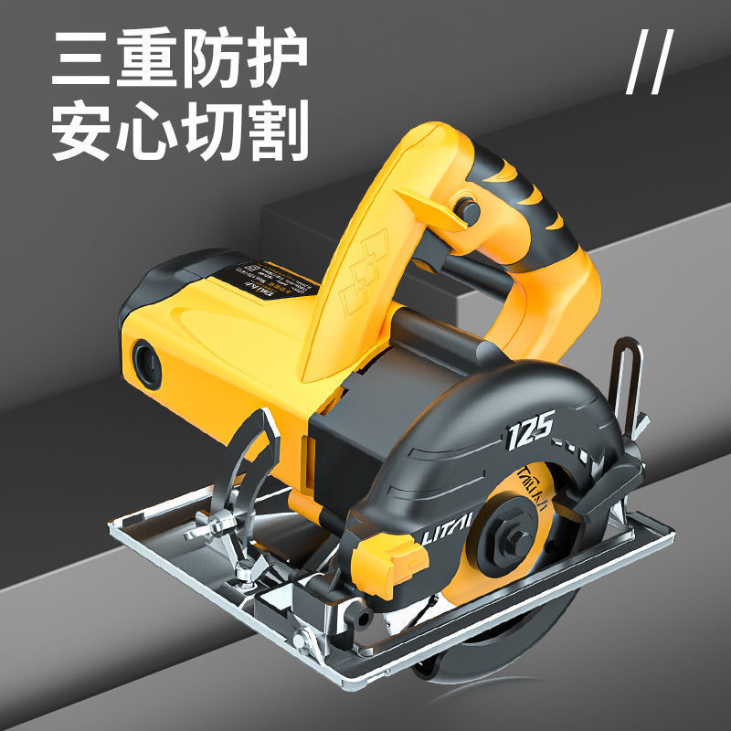 Taili high-power household stone cutting machine, wood tile multi-functional marble machine, grooving machine, cutting Leide plant details Picture