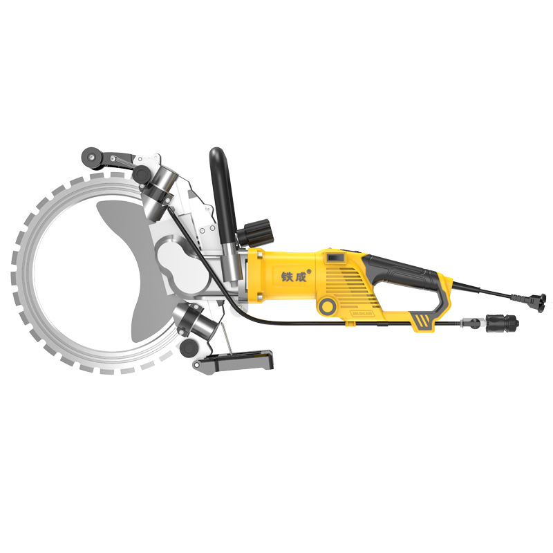 Iron ring saw, high-frequency ring saw, high-power concrete wall cutting machine, multi-functional wall opening and window and door modification, stone cutting machine Application Scenario