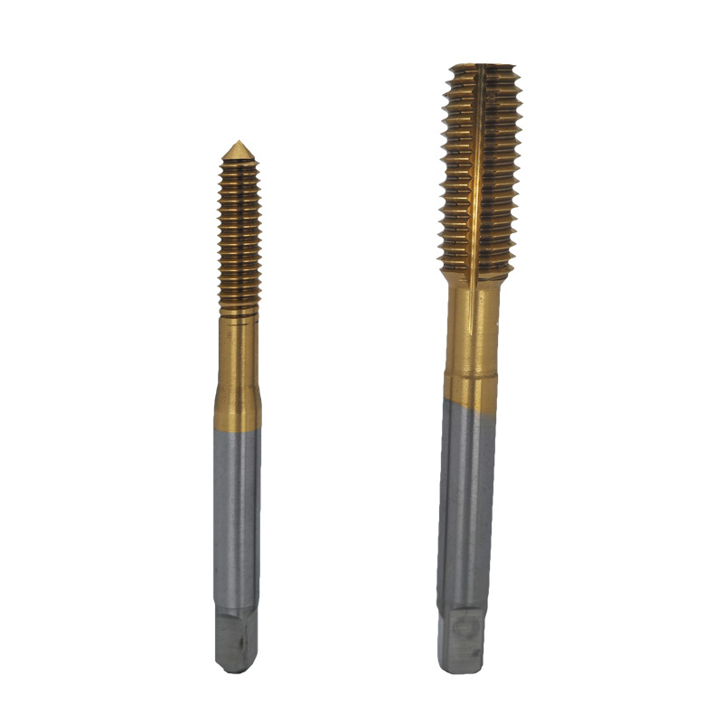 Titanium-coated extrusion taps/taps for hot melt drills, imported from Japan, made of Nachi M35 material, cobalt-containing and titanium-coated Item Picture