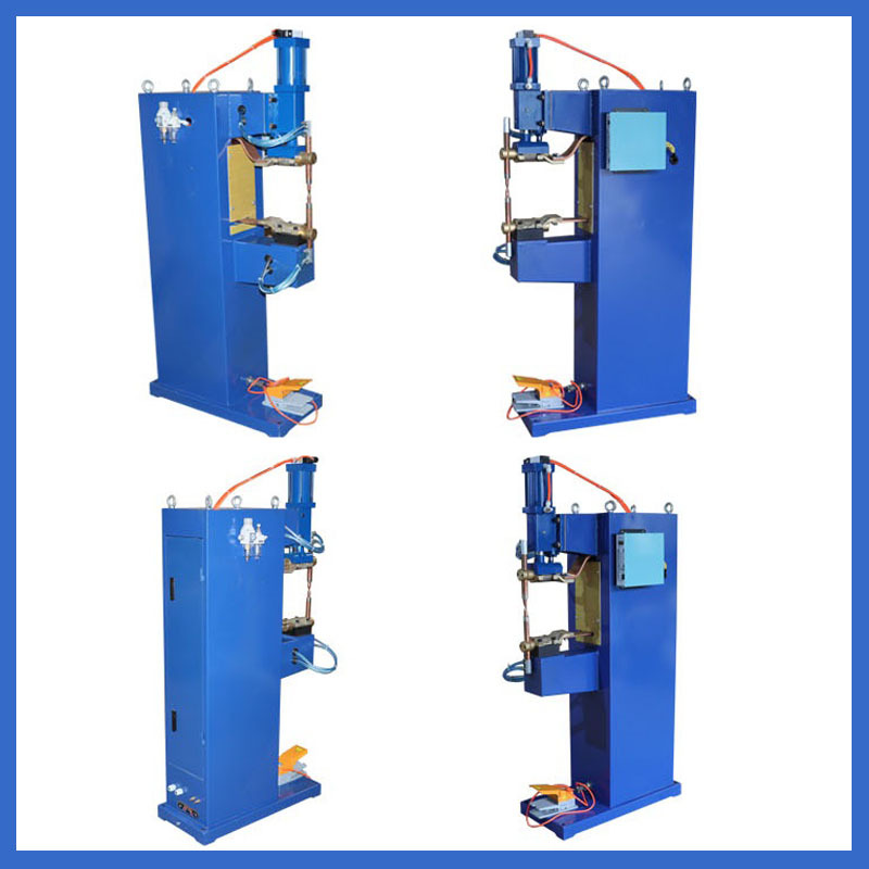 Pneumatic spot and convex welding machine, copper strip, stainless steel, cold and hot galvanized sheet, nut, copper wire, carbon brush, microcomputer-controlled touch Specification drawing