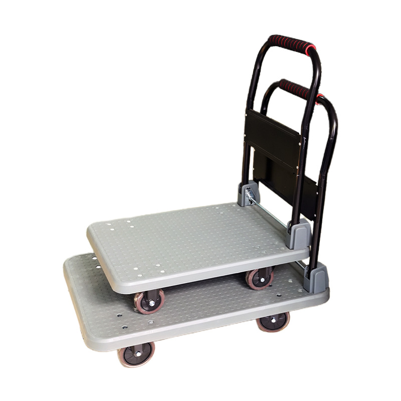 Factory direct supply wholesale flat trolleys, warehouse loading, transportation, mobile, foldable transportation trolleys Item Picture