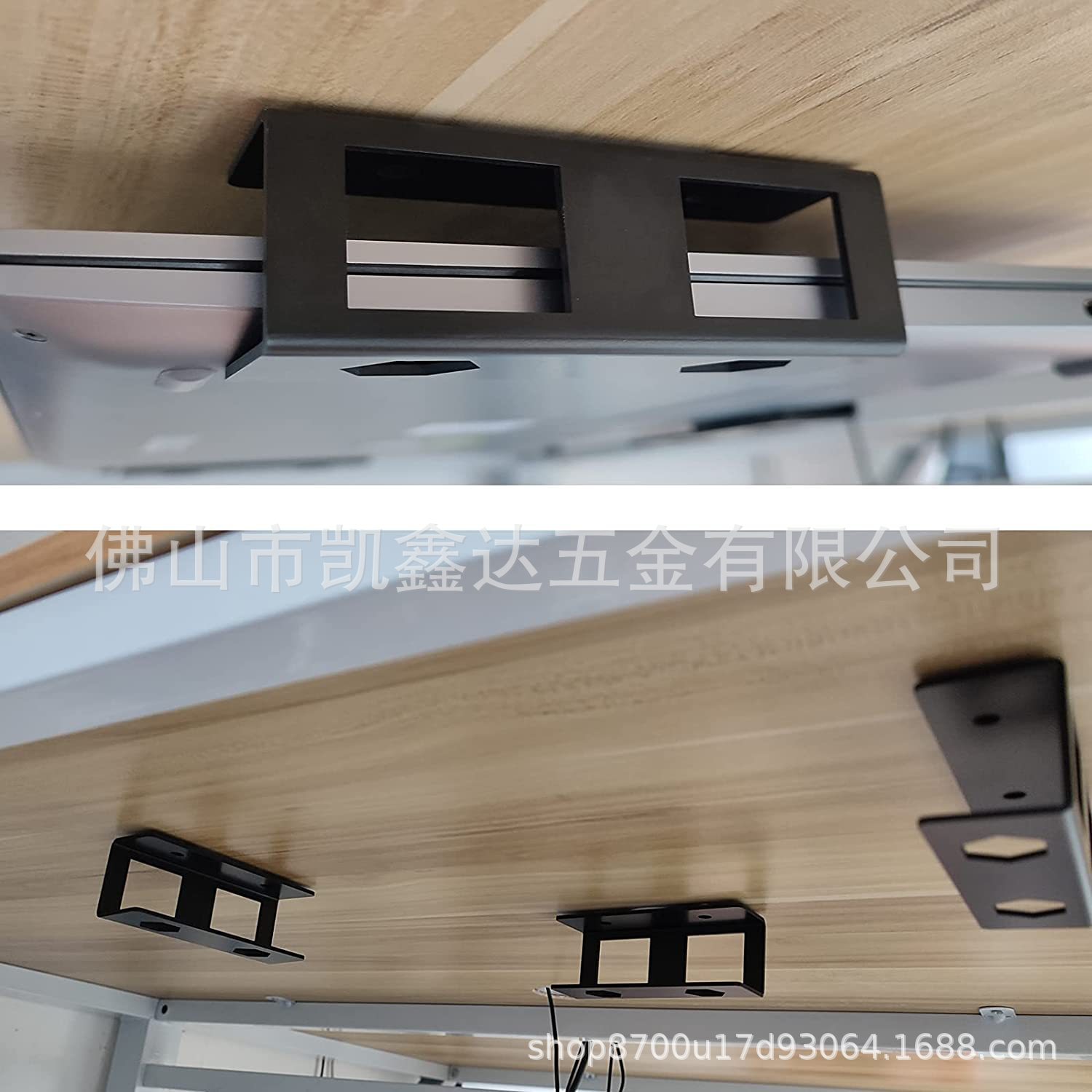 Notebook stand storage stand, creative metal tray stand for notebooks under the desk, invisible storage, direct supply from the manufacturer full figure