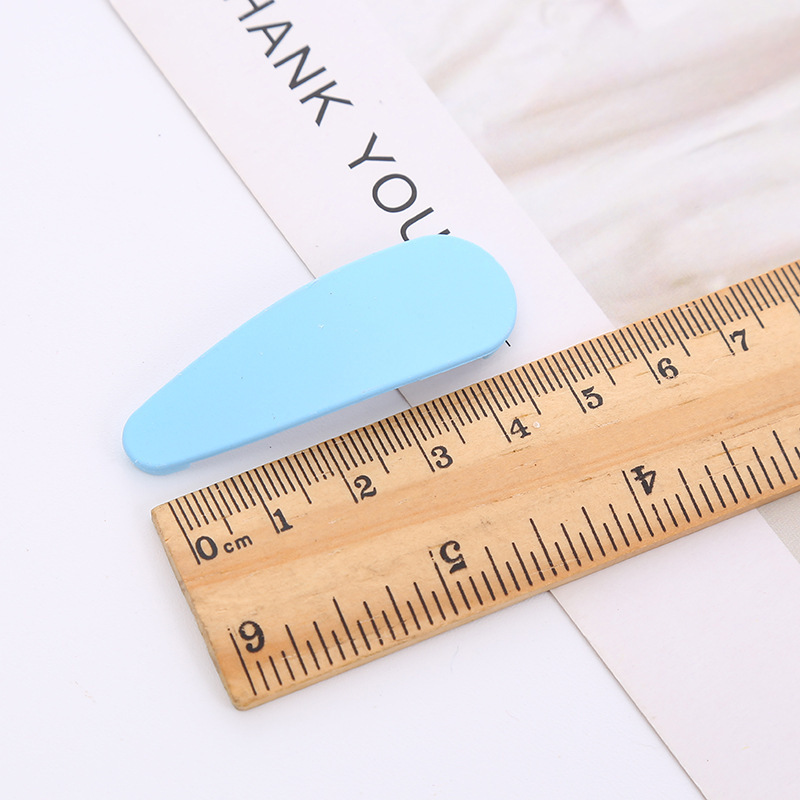 Handmade DIY hair clips, candy-colored water drop clips, Korean style ins broken hair bangs clips, side bb clips, hair clips wholesale Item Picture