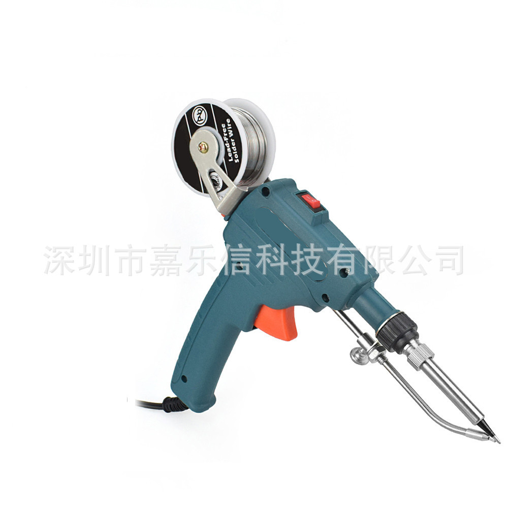 Automatic soldering gun soldering iron set, 60W inner heating switch soldering iron, 220V 110, foreign trade version Specification drawing