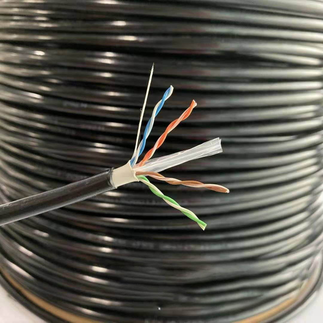 CAT6 network cable, Category 6 outdoor network cable, computer switch connection cable, outdoor finished network cable, computer patch cord Application Scenario