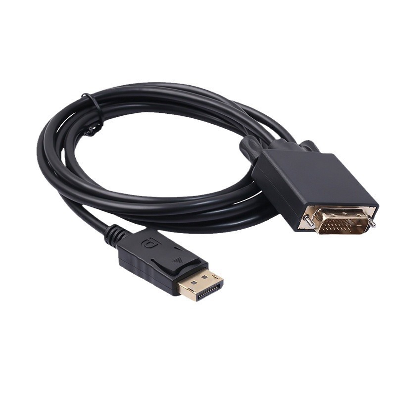 Wholesale dp to dvi 1.8-meter adapter cable, computer signal converter, dp to dvi 1.8-meter conversion cable details Picture
