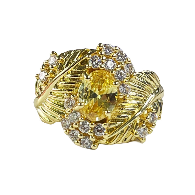 Medieval court-style hollowed-out pattern fashionable open ring, sweet and cool lace light luxury high-end cross-border index finger ring Item Picture