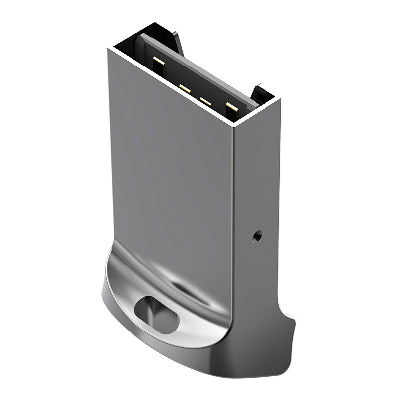 USB2.0 Mini Portable zinc alloy high-speed card reader, TF card, mobile phone MicroSD memory card converter Specification drawing