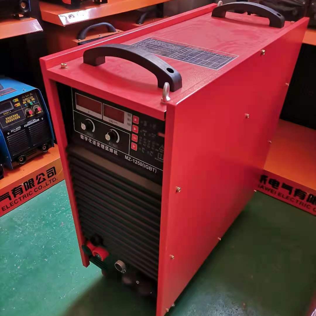 The in-stock automatic submerged arc welding machine MZ-1250 can perform a 380V automatic submerged arc welding without any sparks throughout the process Specification drawing