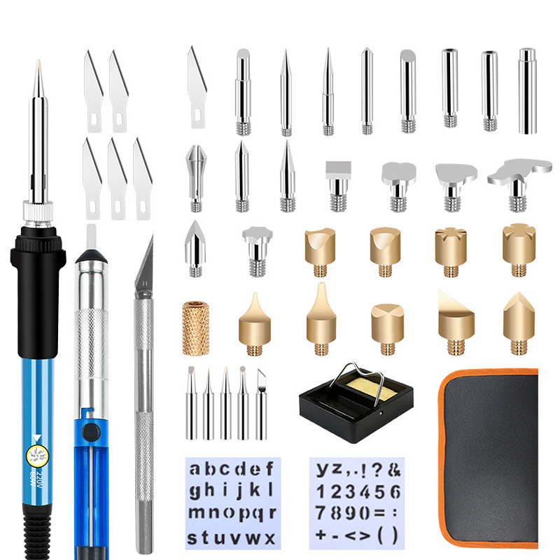 60W internal heating tool kit set, constant temperature adjustable soldering iron set, cross-border supply, household soldering iron wholesale Application Scenario
